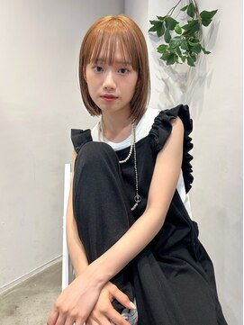 ソト 銀座(soto.) ハイライトカラー/くびれヘア/レイヤーパーマ/ミニボブ[銀座]