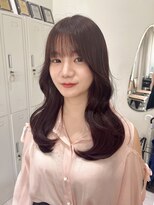 ジーナ 福岡天神(Zina) 韓国風/レイヤーカット/顔周りカット/髪質改善