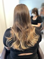 シー(SEA)&nbsp;ハニーベージュグラデーションカラー♪