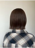 切りっぱなしボブ