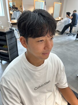 シーフ 千葉(Cyf) MEN’S HAIR/ブルーブラック/フェザーパーマ/千葉駅