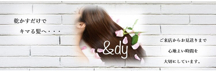 アンディー(&dy)のサロンヘッダー