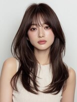 トリッカ シブヤ(TRICCA SHIBUYA)&nbsp;韓国ヘア/ベージュカラー/透明感カラー/レイヤーカット/ロング