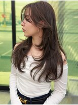 ファムエリア(FEMME AREA)&nbsp;レイヤーカット　顔まわりレイヤー