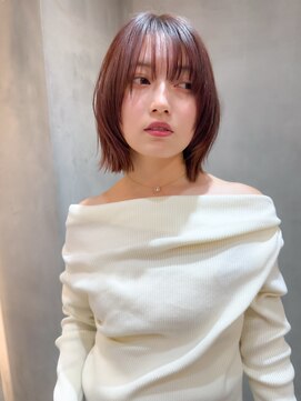 ロンド エスポワール 錦糸町(Lond espoir) オリーブグレー/ボブ/顔周り/レイヤー/髪質改善/縮毛矯正