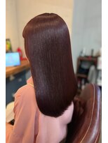 スローネ(THRONE)&nbsp;縮毛矯正で艶髪／20代30代40代／新宿／髪質改善