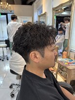 アイズ 海老名(AIZU) ツイストスパイラルパーマ ツイストパーマ メンズパーマ 眉毛