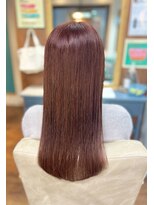 カリフ 大船(calif.)&nbsp;色を重ねる。 ブリーチなしWカラー