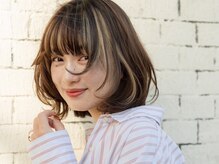 ジルチ ヘアー(Zilch hair)の雰囲気（#根元の白髪が伸びても気にならない、持続性のあるデザイン◎）