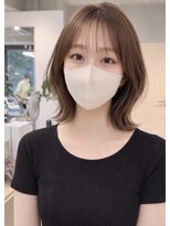ローネス 銀座(LONESS)&nbsp;レイヤーボブ レイヤーカット くびれヘア　韓国風