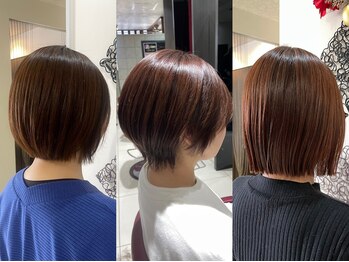 シーズナルの写真/似合わせ重視◎あなたに合うショートヘアを丁寧にカット!理想のスタイルへ導きます☆