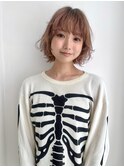 ブリーチパーマ 活性ケラチン ケアパーマ　