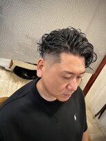 サードプレイス(Third Place)&nbsp;スキンフェード×大人パーマ