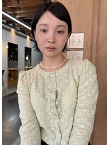ヨハク 大阪梅田中崎町(yohaku)&nbsp;【ふたば】ショートボブ×レイヤー