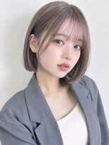 ロティー 天神(loty)&nbsp;ボブ 髪質改善 小顔 似合わせ 透明感カラー トリートメント 前髪