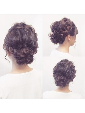 アクター(actor) 編み込み×アップ