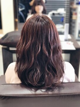 フォルテ 草薙店 メルティカラー フェミニンロング 似合わせカット