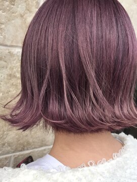 ラフューネ(Raffune) 簡単カワイイ！外ハネボブスタイル☆暖色系カラー/結べるボブ