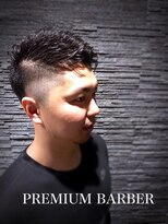 プレミアムバーバー 原宿店(PREMIUM BARBER produce by HIRO GINZA)&nbsp;フォワードパーマショート
