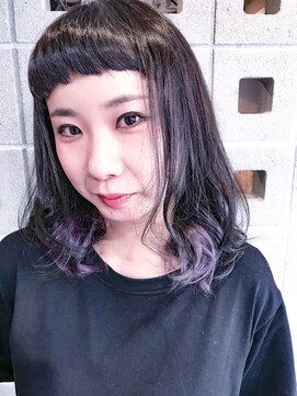 ロアークヘアー(LOARK HAIR) 【LOARK】 パープルアッシュ☆インナーカラー