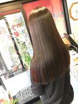 美容室 ケン(KEN)&nbsp;≪40代≫力強いアウトラインとツヤツヤ髪のインパクト☆