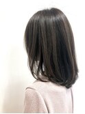 【ボルジェ】ミントベージュレイヤーボブ