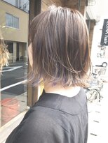 ルーナヘアー(LUNA hair)&nbsp;『京都ルーナ』インナー×クリアラベンダー×オリーブベージュ