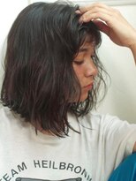 ウクラ バイ レシッド 池袋(uchla by rcid)&nbsp;ナッチュラルハイライトカラー×ボブ