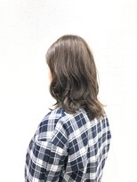 クオリス 上福岡店(QUALIS)&nbsp;前上がりウルフレイヤー/ゆるふわ無造作/デジタルパーマ/小顔