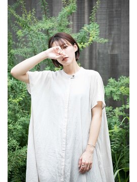 カリン 横浜店(carin) 【carin横浜】ショートボブ/ショコラベージュ/暗めカラー