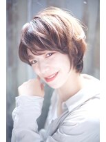 クレドガーデン 吉祥寺店(CRED GARDEN)&nbsp;大人ガーリィ/マッシュショート×ショコラグレージュ/吉祥寺k3