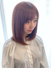 ヘアースペースシャルム (HAIR SPACE Charme) 【髪質改善】　まとまり美髪　ワンレンボブ♪