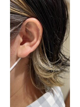 シャンプーボーイ インナーカラー