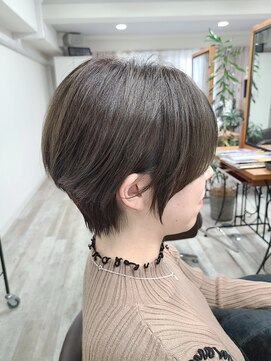 アンクラウド(an cloud) ショート［オリーブグレージュ］