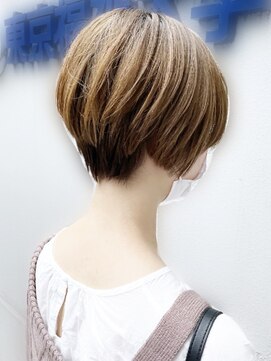 ニット 銀座(knit) 《knit銀座》大人可愛い20代30代40代ショートボブ丸み前下がり