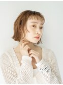 ストレートボブ◎ベージュ