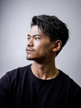 ゴールド 京都(GOALD) かき上げリバースショート ツーブロック ビジネス