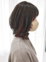 ヘアーサロン リアン 鴻巣店(hair salon Rien) カーキベージュ/オレンジ/モテ髪ヘアカタ/インナーカラー
