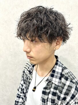 ジェイドゼロウィズアクロス(JADE -zero- with AKROS) 波巻きスパイラルパーマツイストスパイラルニュアンスパーマ