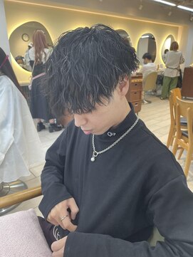 テトラ バイ ネオリーブ 横浜西口店(tetra by neolive) 横浜★前下がりマッシュ　ツイストスパイラル