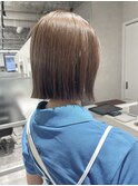切りっぱなしボブ