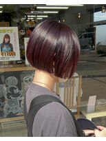 サラ HAIR&MAKE SALA 相模大塚店&nbsp;ミニボブ　秋カラー