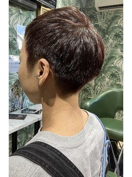 マドゥーズ ヘアショップ(Madoo's hair shop) オレンジカラーショート