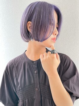 メロウ 神戸三宮(mellow) ラベンダー /ボブ