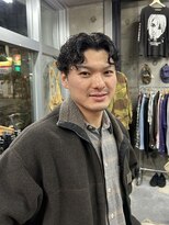 蜃気楼&nbsp;（（（蜃気楼）））男らしく強めパーマ