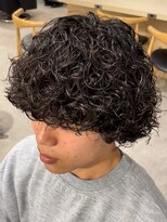 フィフス(fifth) 【fifth】波巻きプードルパーマメンズマッシュスパイラルパーマ