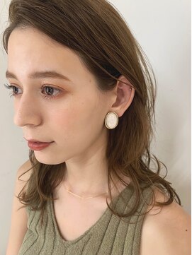 マクラメ(Salon macrame) アッシュベージュレイヤーロング