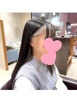ヘアスペース エアリス(Hair space Earth)&nbsp;インナーカラー×抜きっぱなしハイトーンカラー