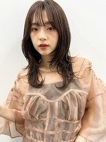 ミンクス渋谷スマートサロン(MINX shibuya smart salon)&nbsp;魅力倍増カール シアーカラー ショート 姫カット ダークアッシュ