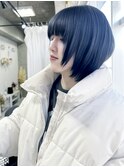 色落ち最強ネイビーカラー【高崎】
